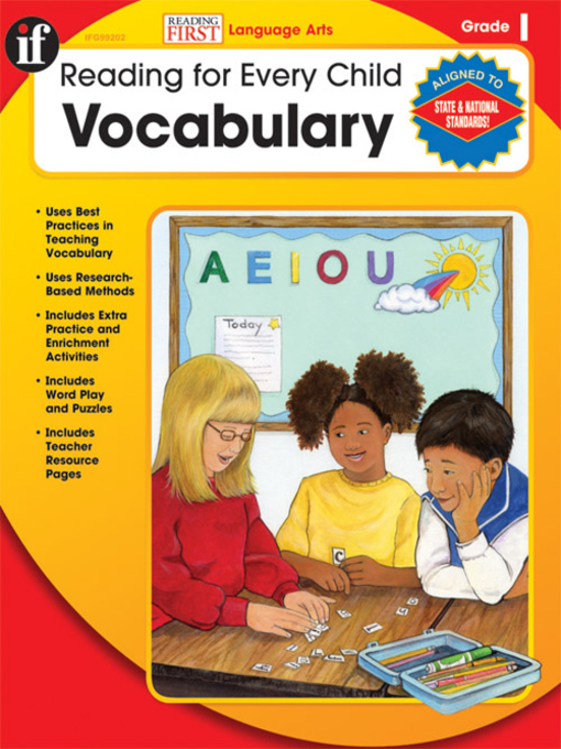 Title details for Vocabulary, Grade 1 by Lesli Evans - Available